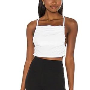 Free People Movement white tank. Worn once!!! Like new. Size small.